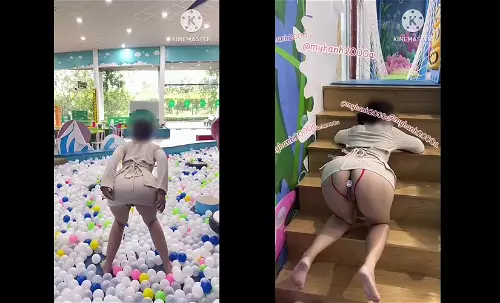 Myhanh2k khoe hàng trong nhà bóng