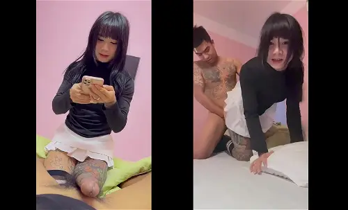 Thương đen Bắc Ninh tình một đêm với anh trai Cặc to