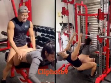 Cặp đôi vừa gym vừa đụ nhau cực sung